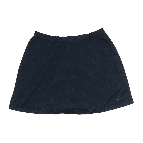 Nike Dri-FIT Black/Navy Athletic Tennis Skirt/Skort - Size Small (4-6) - Picture 1 of 2